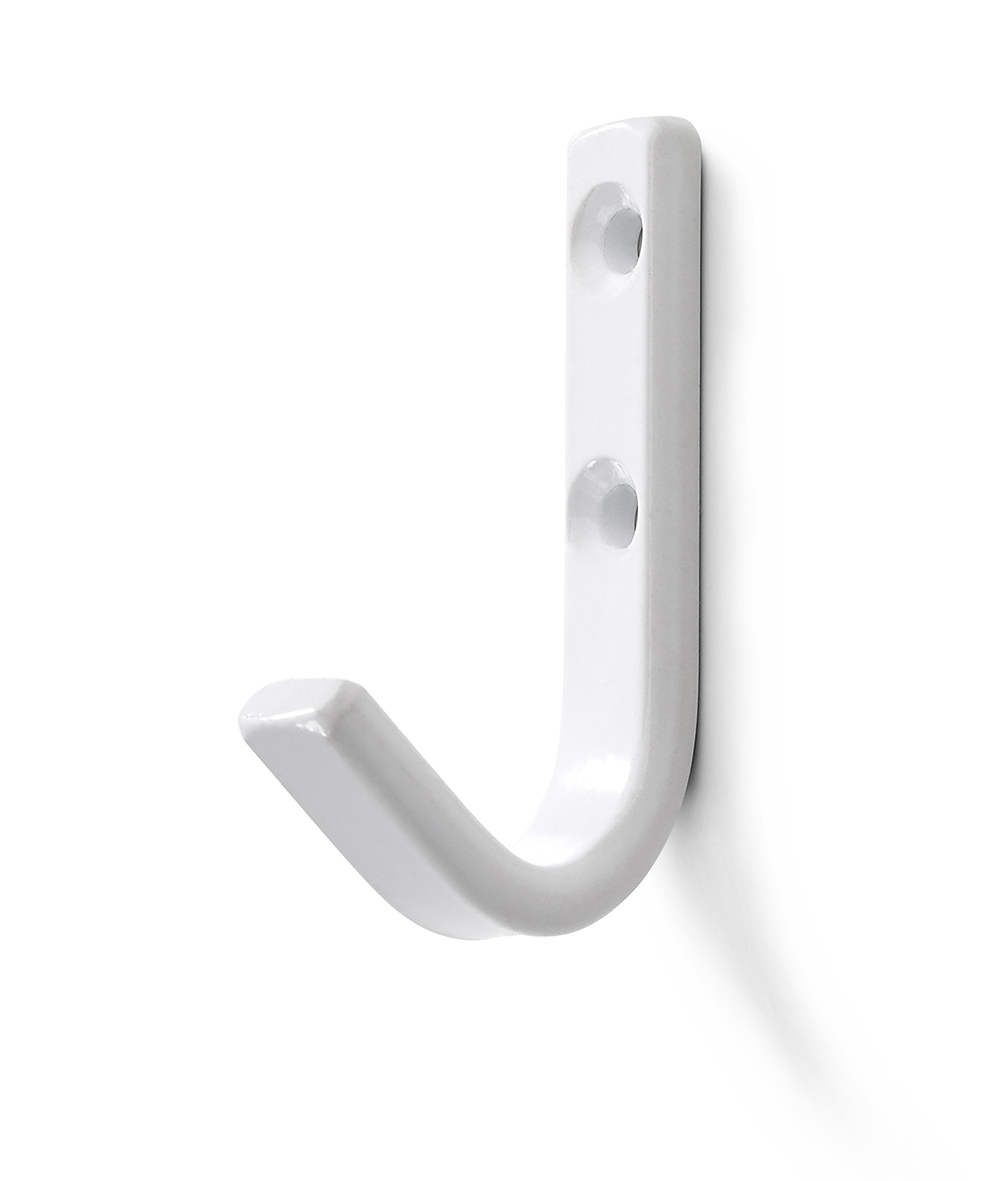 Snagi hvítur einfaldur krókur Habo