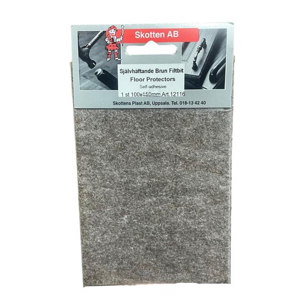 STÓLAFILT 100*150MM BRÚNT