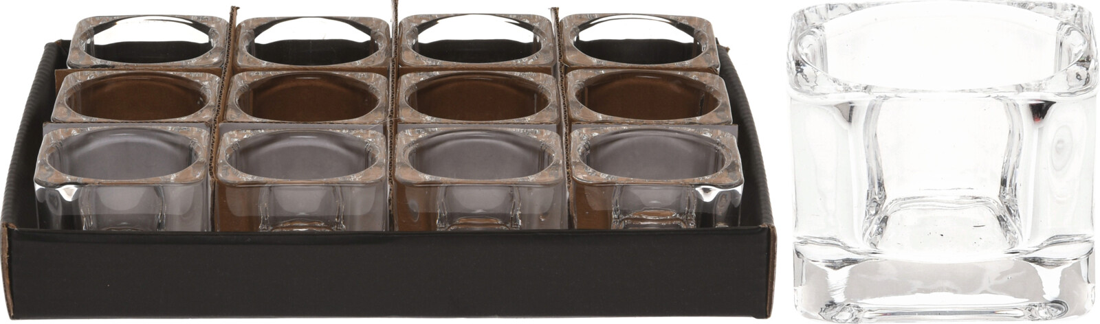 Kertastjaki fyrir teljós 4cm glær