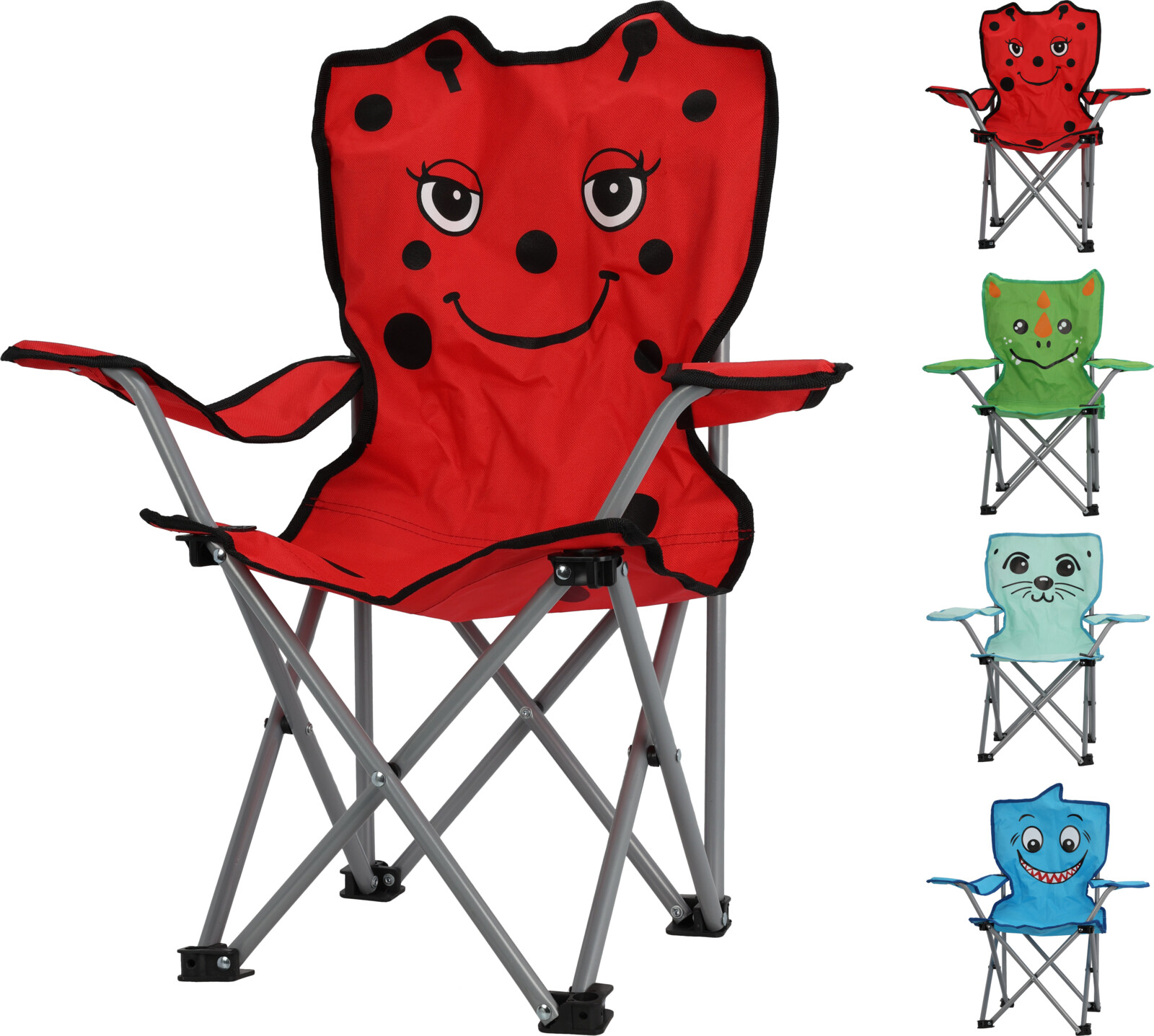 Tjaldstóll barna 4 bl litir