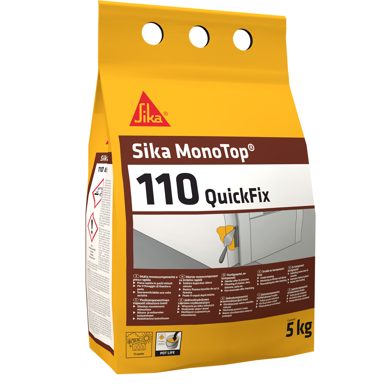 Sika MonoTop 110 QuickFix múr 5kg