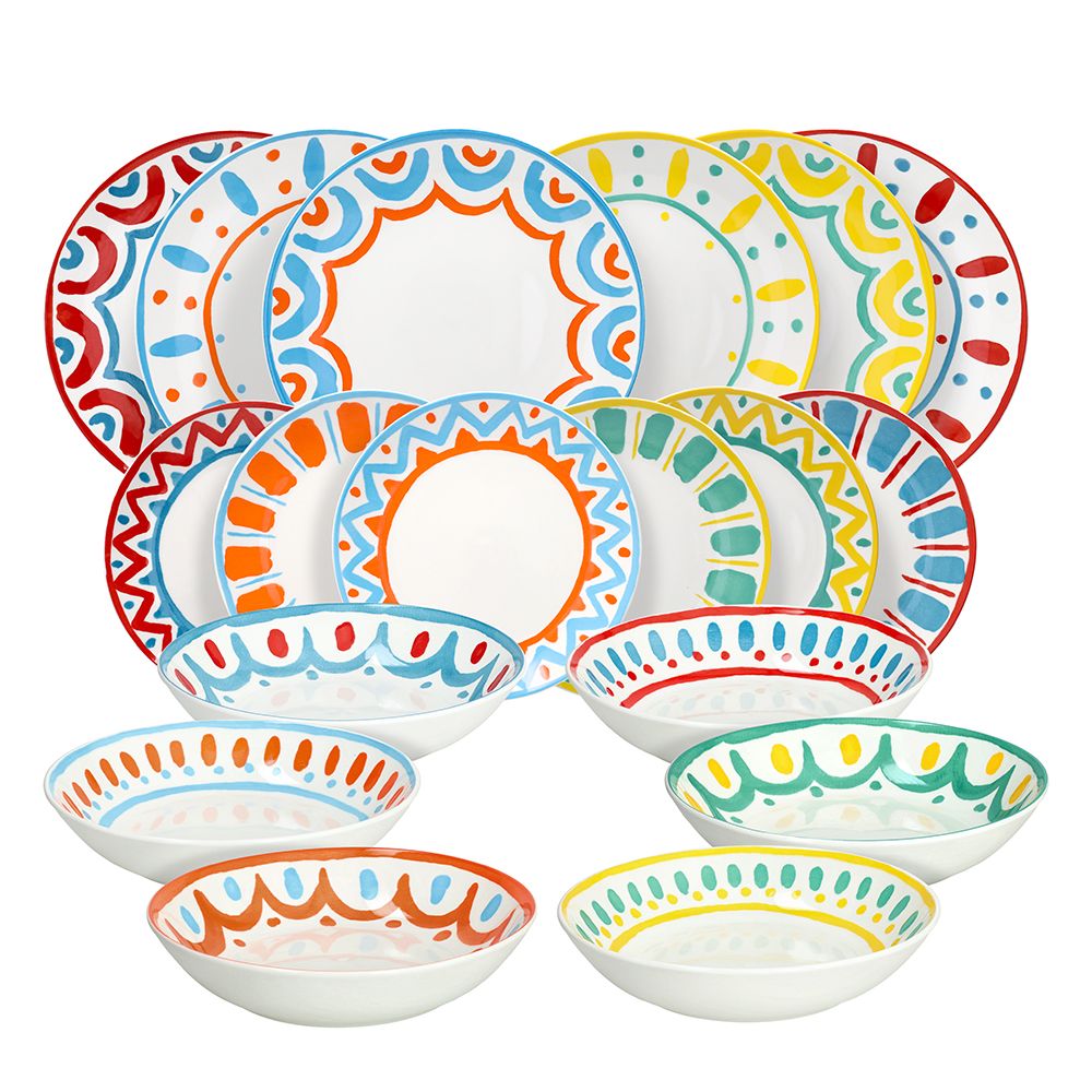 Matarstell Vietri 18 stk