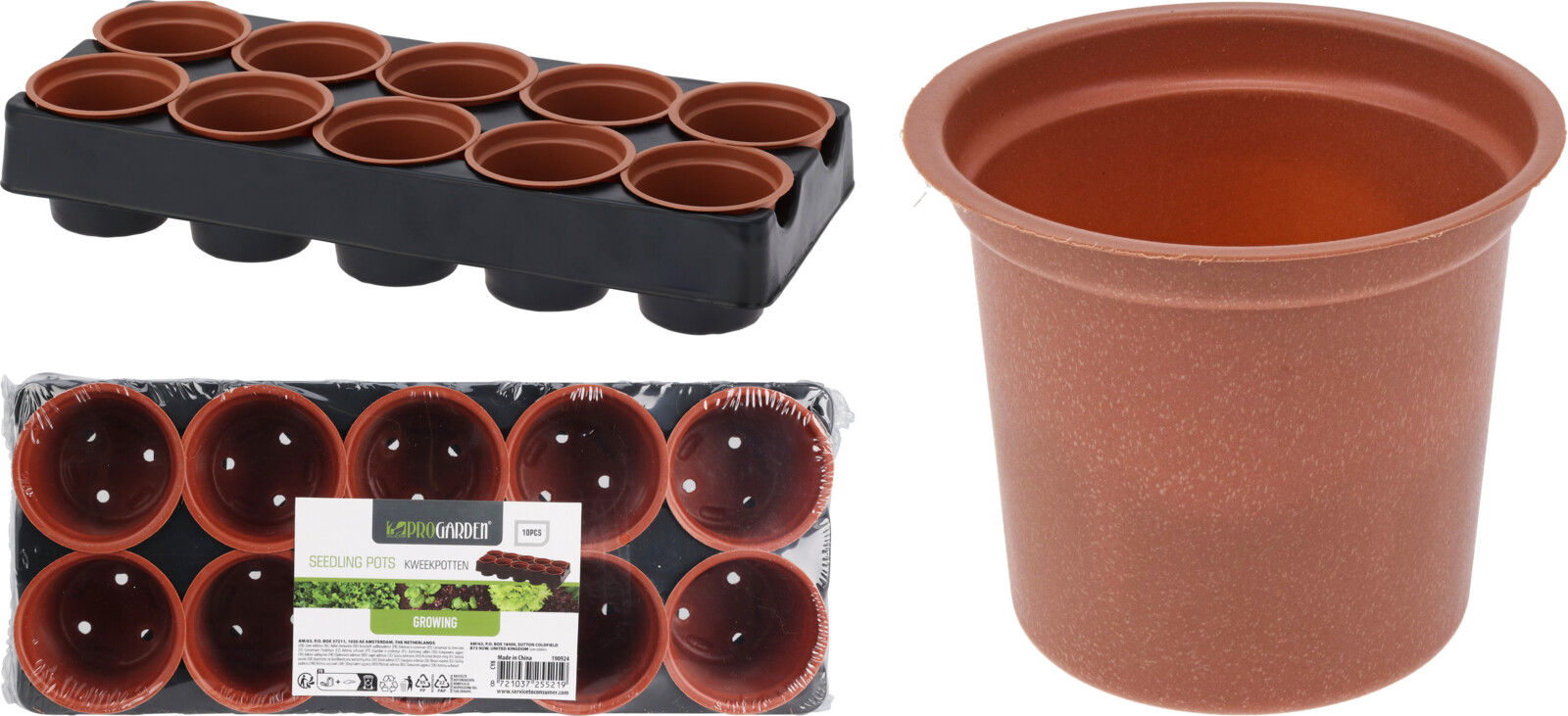 Sáðpottasett 10stk