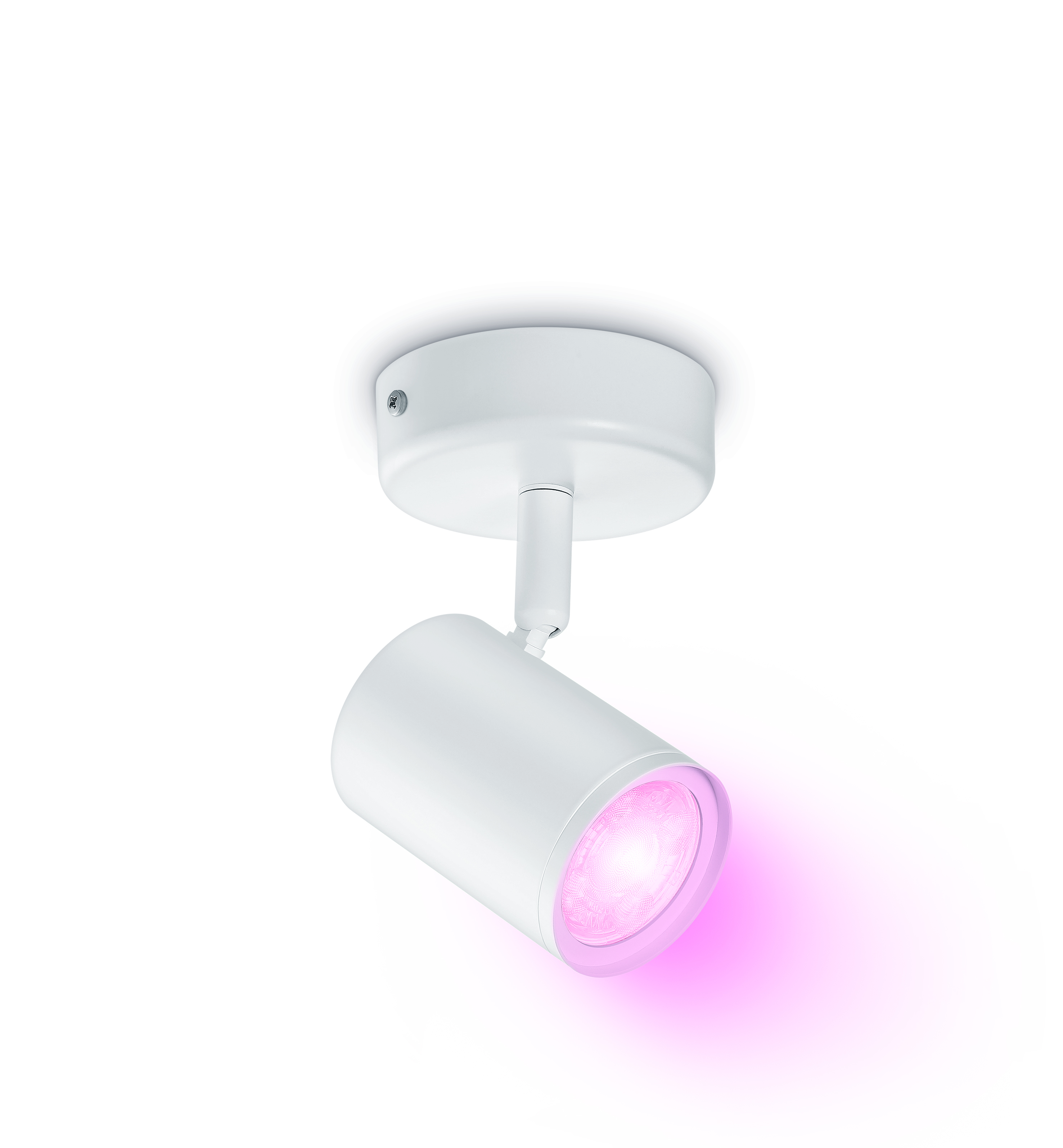 WiZ Imageo hvítur kastari 1 faldur RGBW