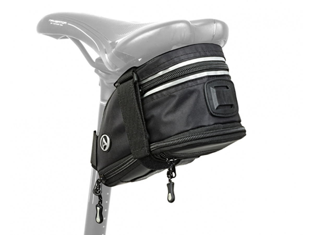 Reiðhjólataska Author á hnakk svört A-S188 TPN X7