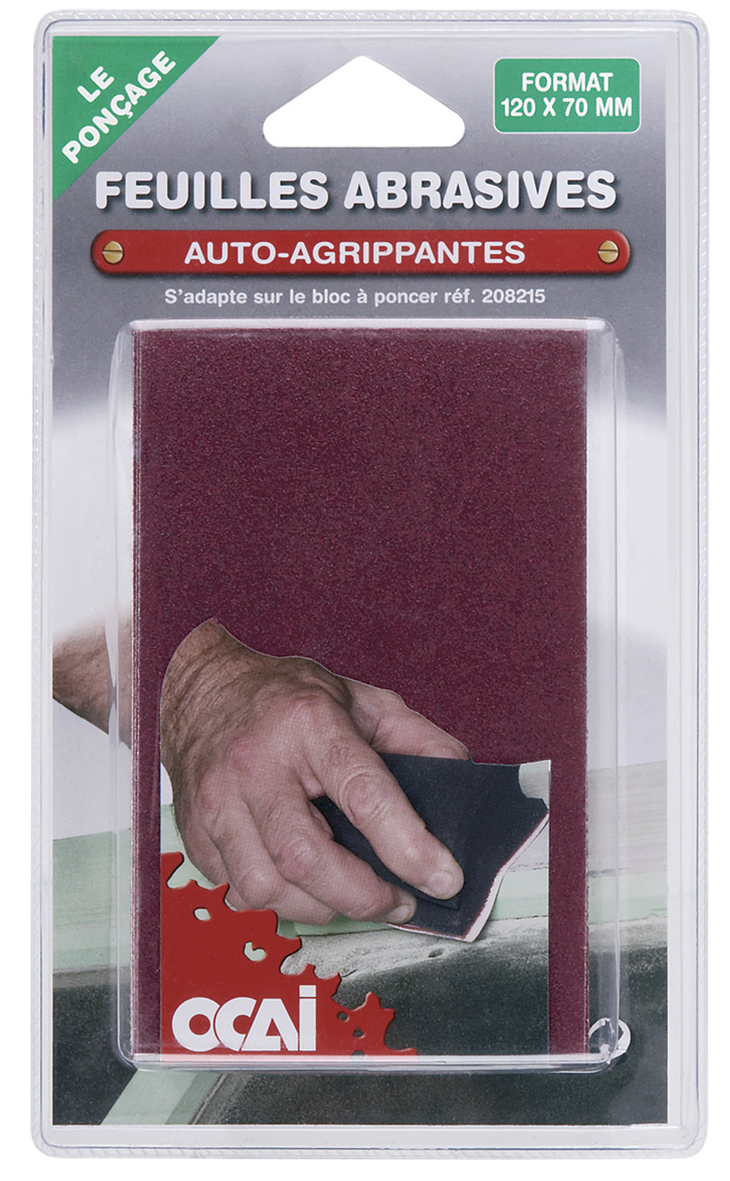 Sandpappír Velcro 120x70 P60