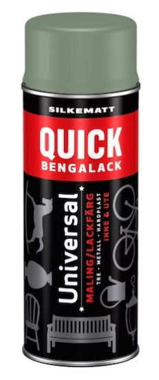Spray Quick Benga Varmgrönn silkimatt 400ml