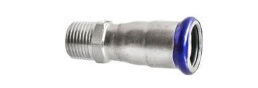 PRESS NIPPILTENGI RYÐFRÍTT 22MM 3/4"