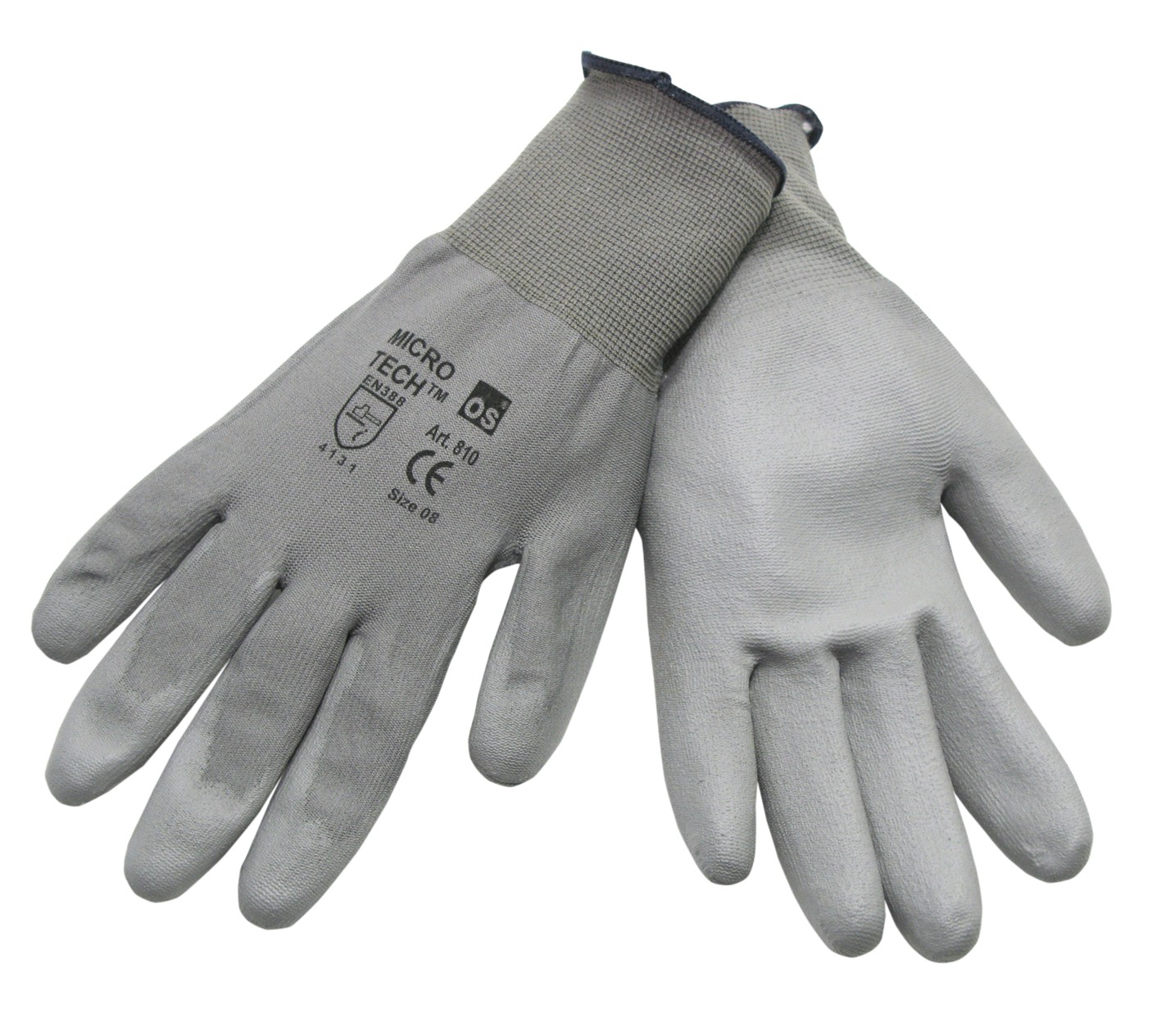 VINNUH.MICRO TECH 9"GRÁ M/GRIPI