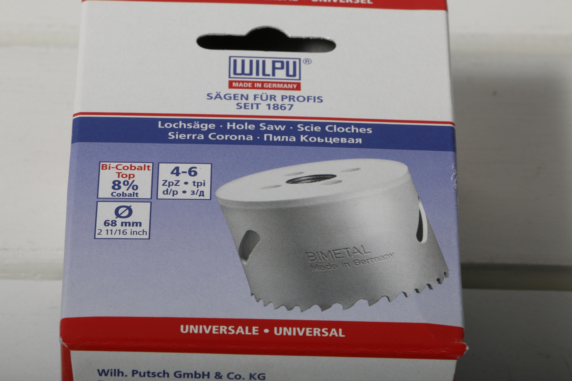 Hringsög Wilpu 68 mm