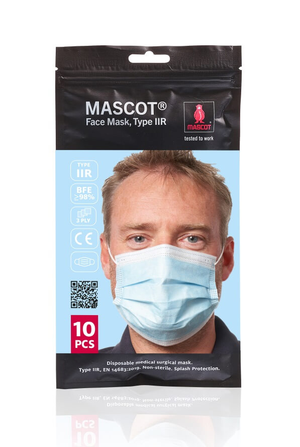 Andlitsmaskar 3ja laga 10 stk