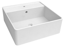 Borðhandlaug, Quadro 41x41 cm, hvít - WB424212