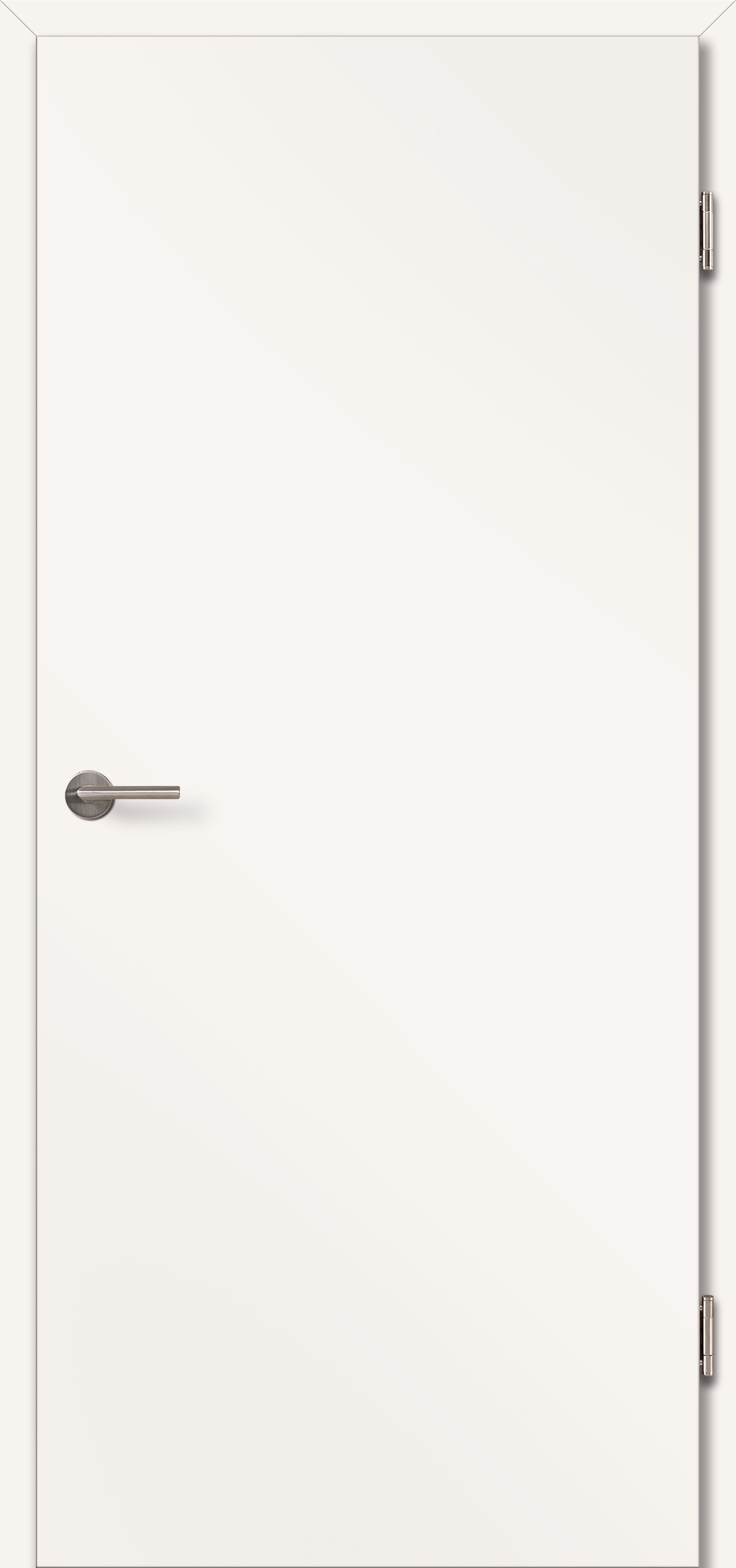 HURÐ 745 HVÍT LÖKKUÐ H*