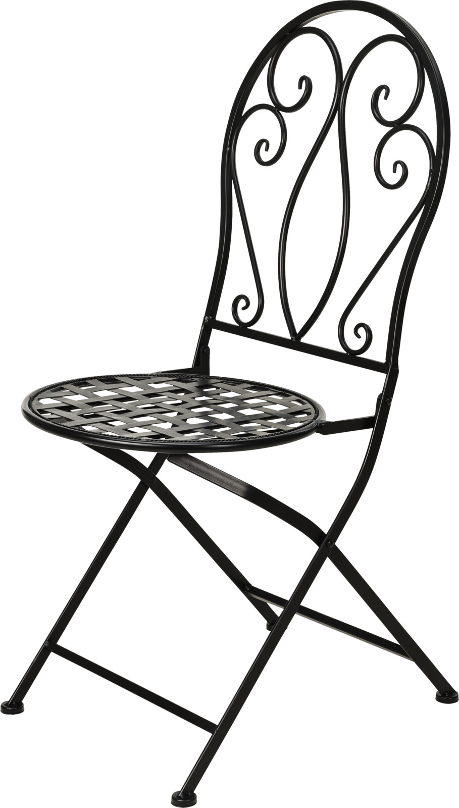 Stóll úti bistro 39x50x94cm málmur