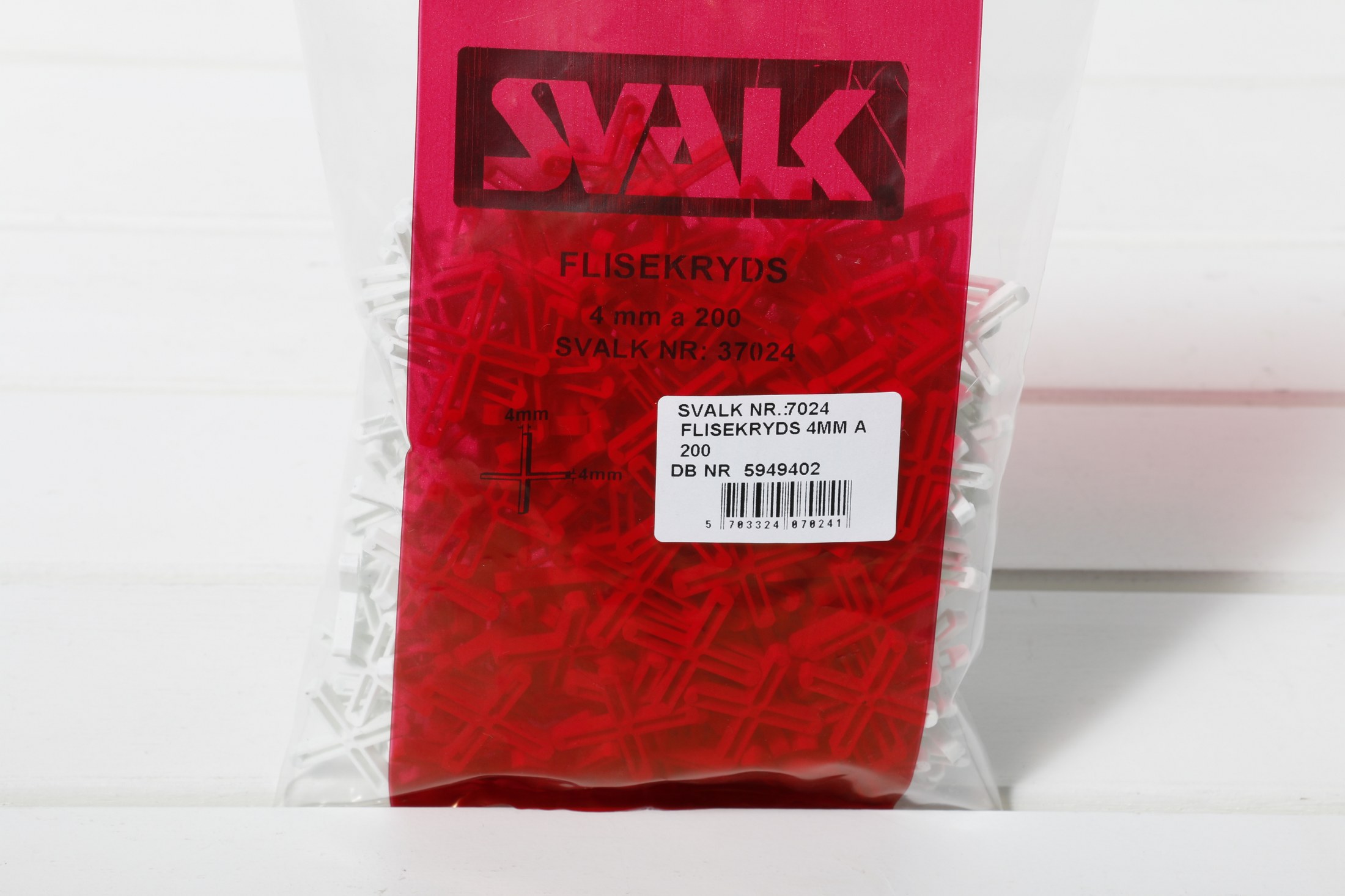 FÚGUKROSSAR + 4MM 200STK