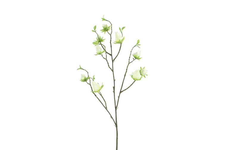 Gervi Hibiscus 76cm hvítur