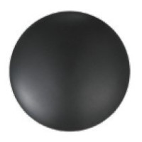 Botnventill í Handlaug án/yfirf, Smellu, Svart