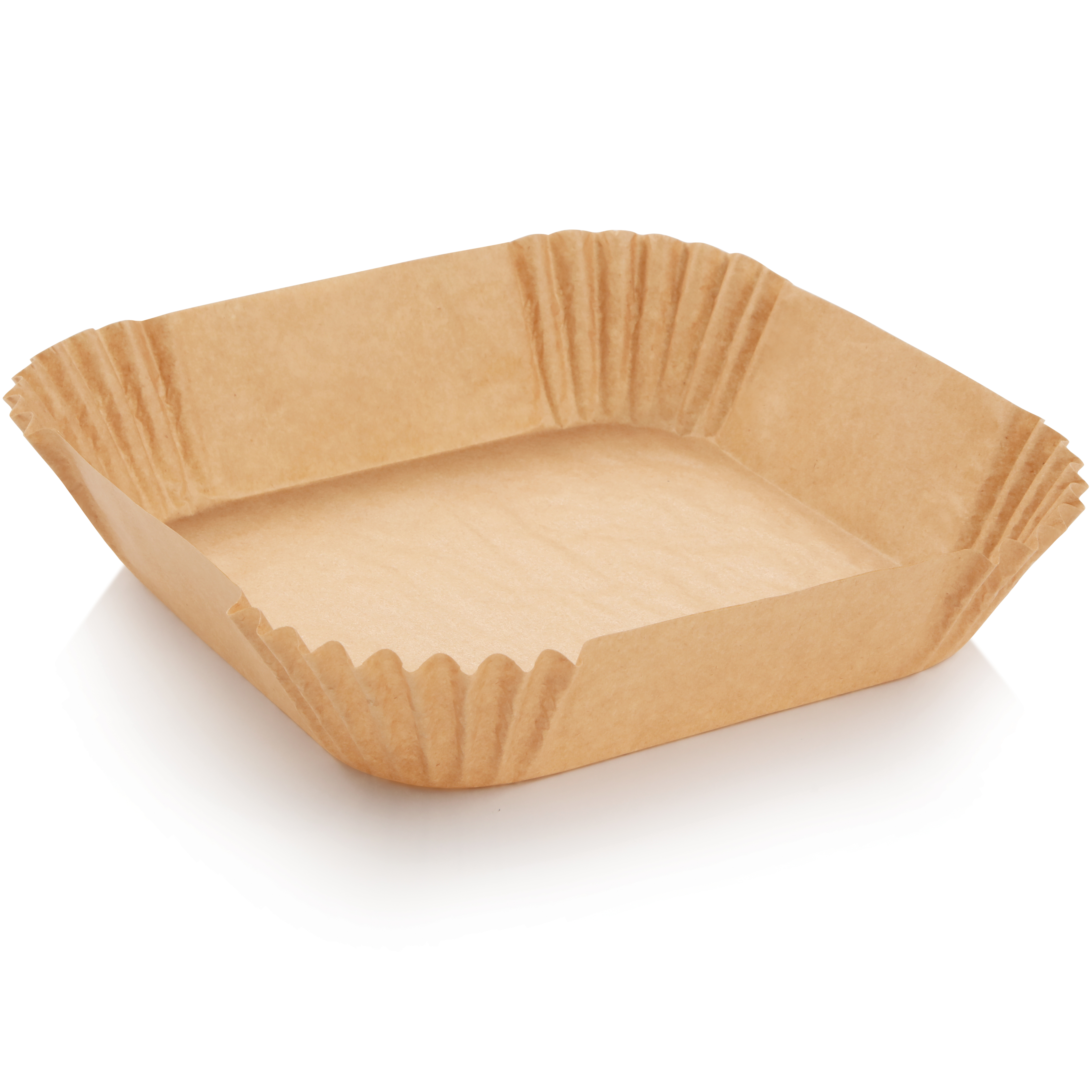 Pappír f. Air fryer ferkantað 16 sm, 50 stk