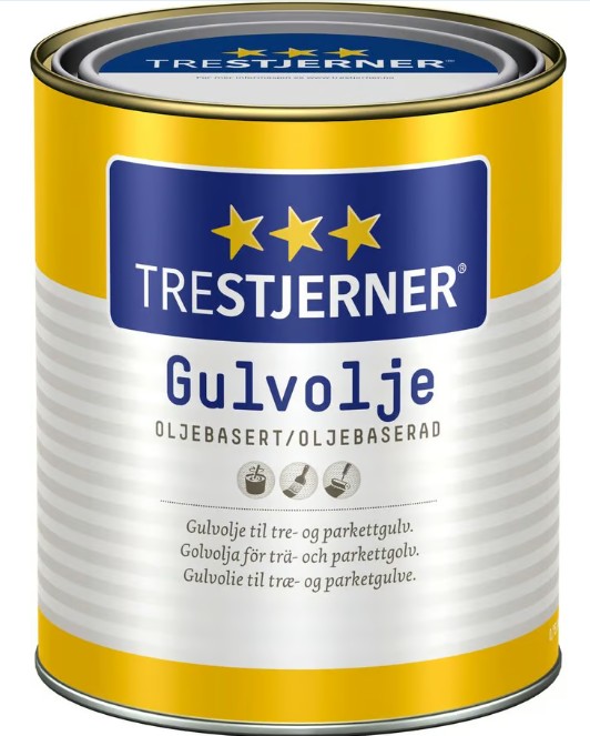 Olía Trestjerner Gulvolje glær 0,68 ltr