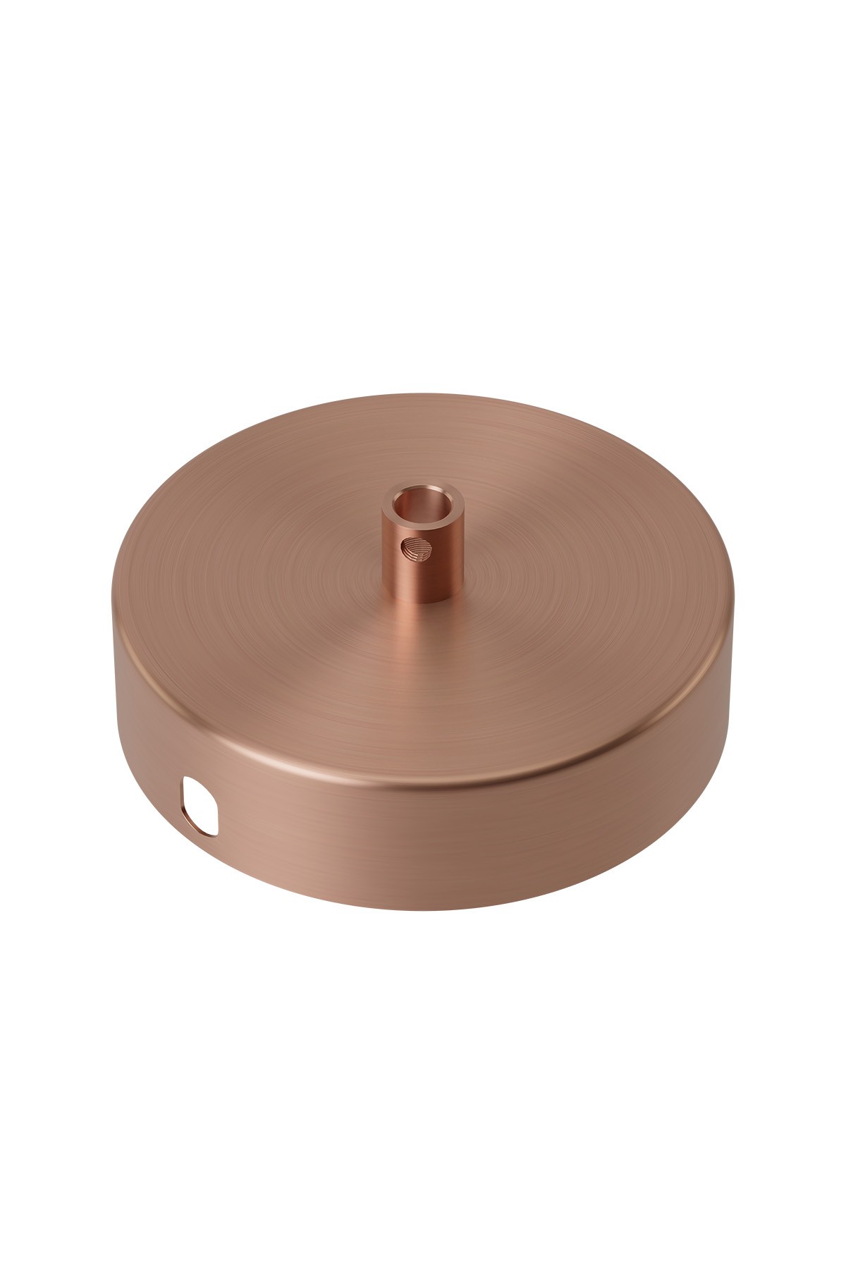 Calex baldakin málm 100mm, 1 úrtak, kopar matt