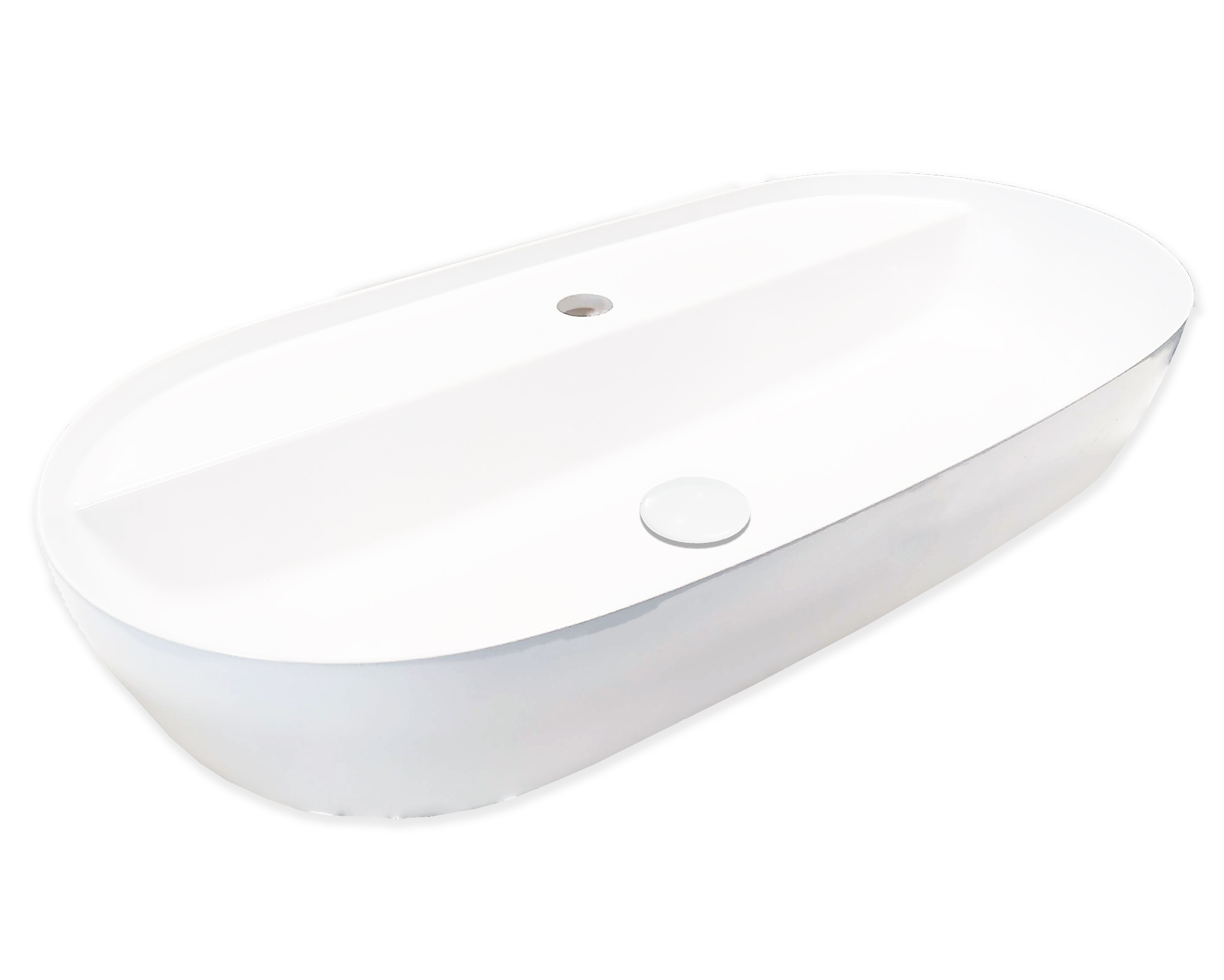 Borðhandlaug Hatria 75x38 matt-hvít