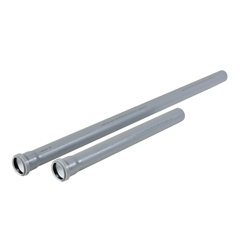 PP RÖR 100X500MM Þ/6.3MM GRÁTT