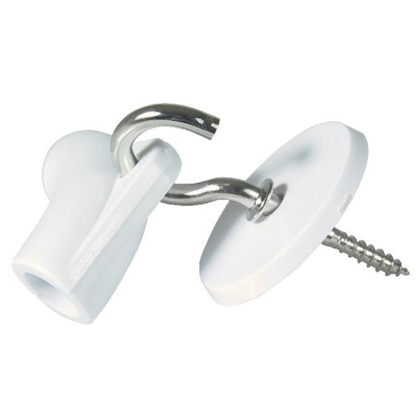 LOFTAFESTING, KRÓKFESTING FYRIR LAMPASNÚ, TÆKJASNÚRU, Barebo