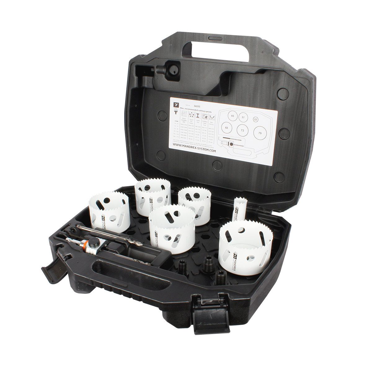 SPREHN Dósaborasett SpeedCut Bi-metal M42 - 11stk