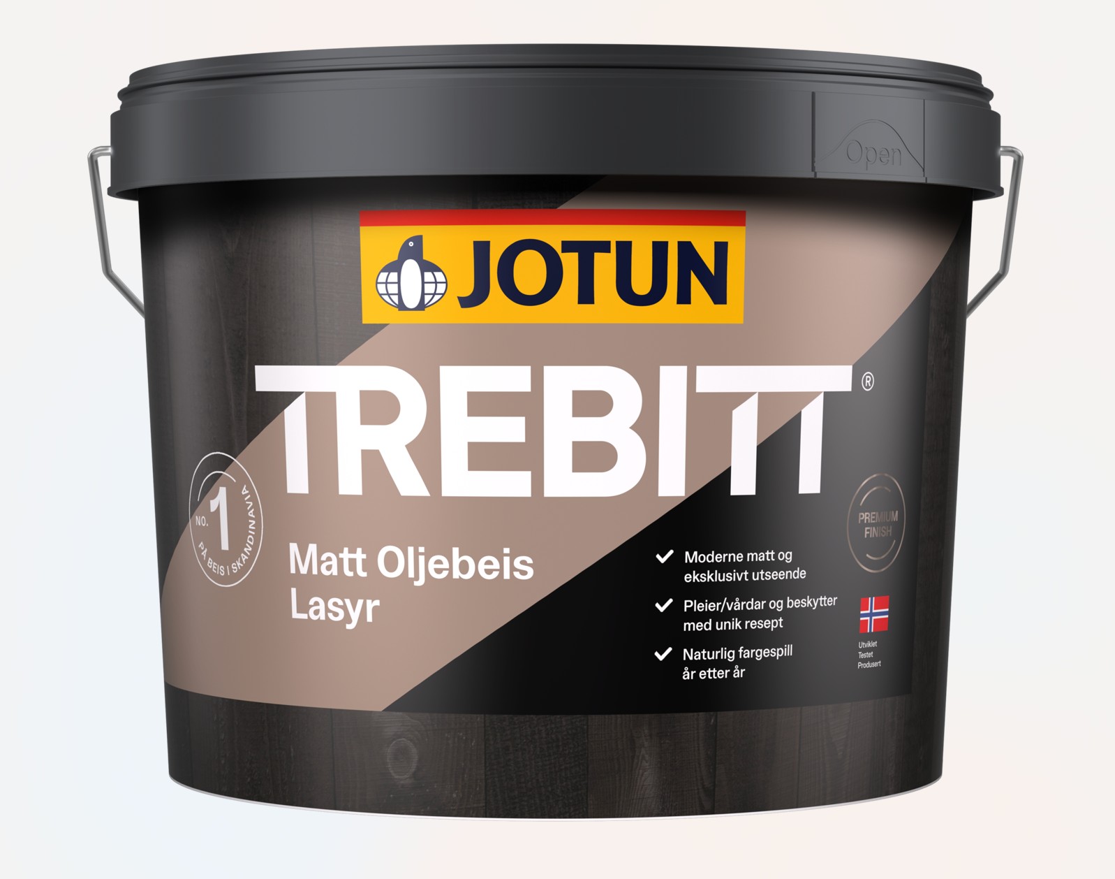 Viðarvörn Trebitt Matt Oljebeis C stofn 9L