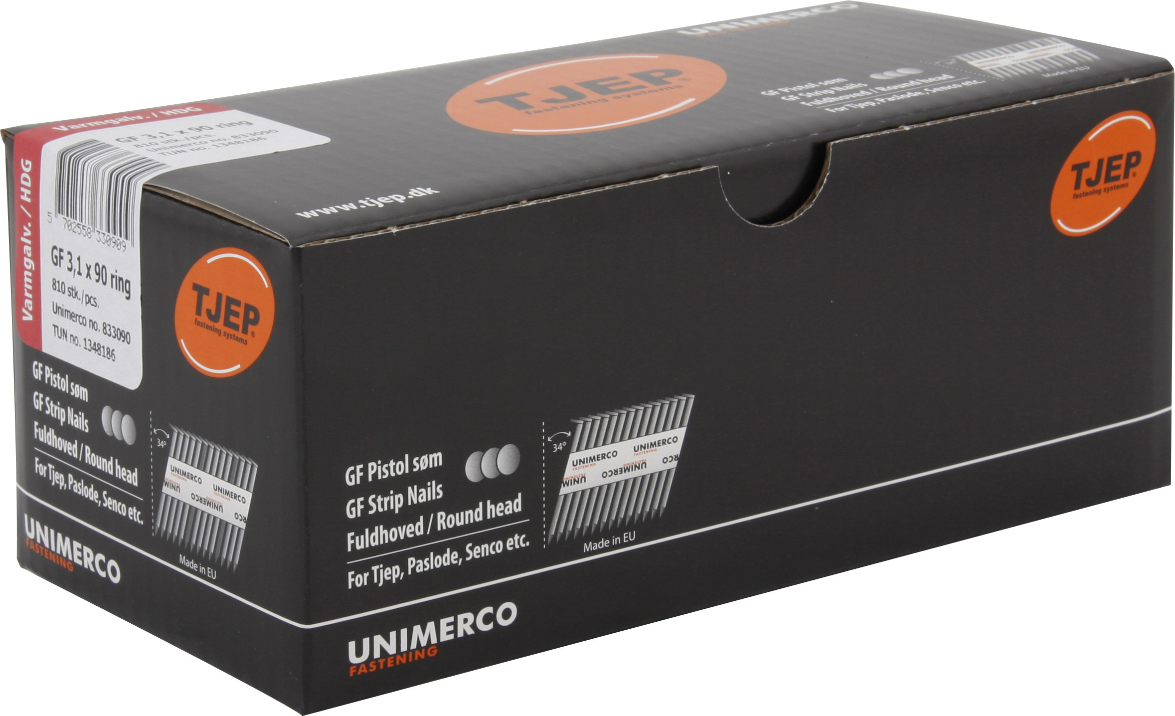 BYSSUSAUMUR 31/90MM HEITGALV - 34°