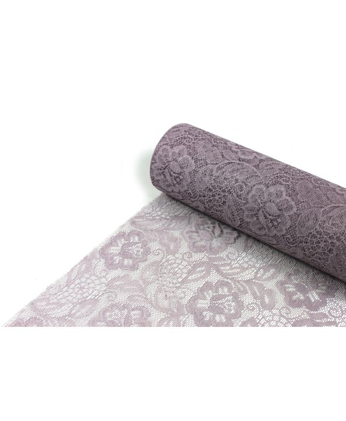Efni Sizo Lace fjólublátt 30cm*5m.