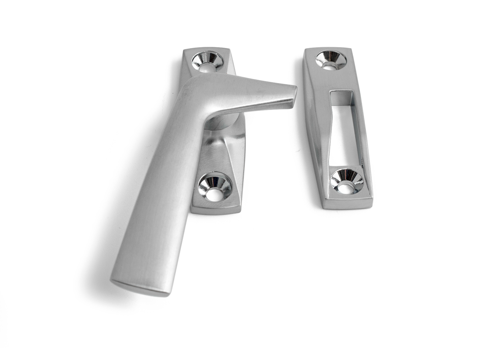 Gluggakrækja vinstri matt króm Habo