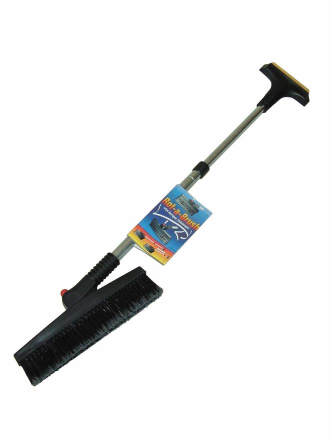 Rúðuskafa m/bursta og koparblaði