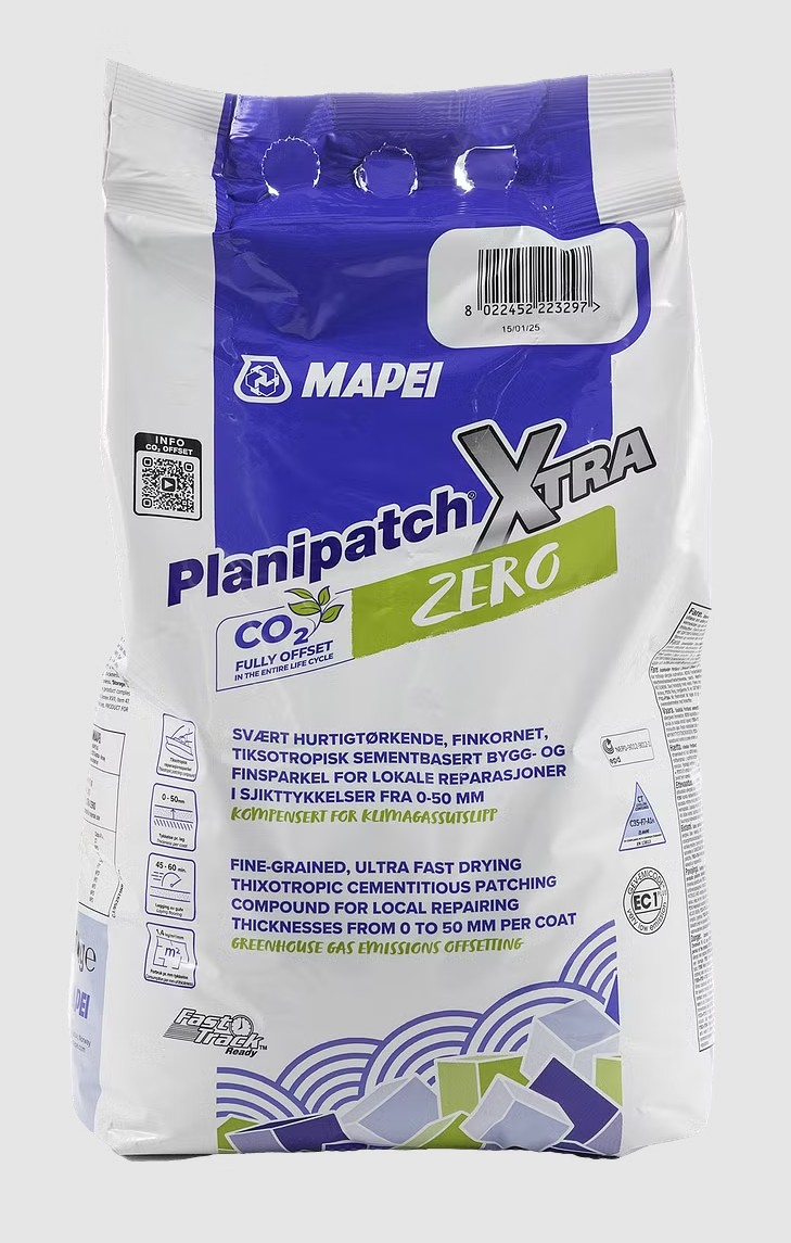 Mapei Planipatch Xtra Zero hleðslumúr 5 kg