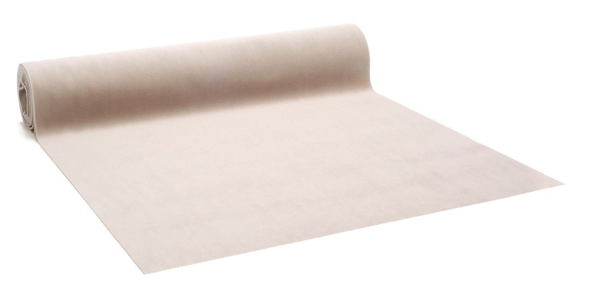 Velvet löber 28*250cm sand