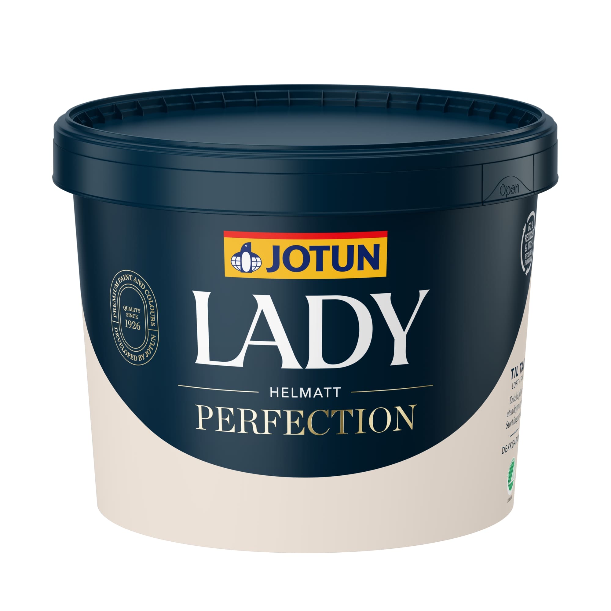 Lady Perfection Tak Hvit 2,7 ltr