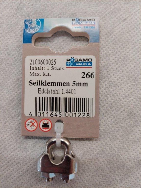 VÍRLÁS 5MM PÖSAMO (1) A4 RYÐFRÍ