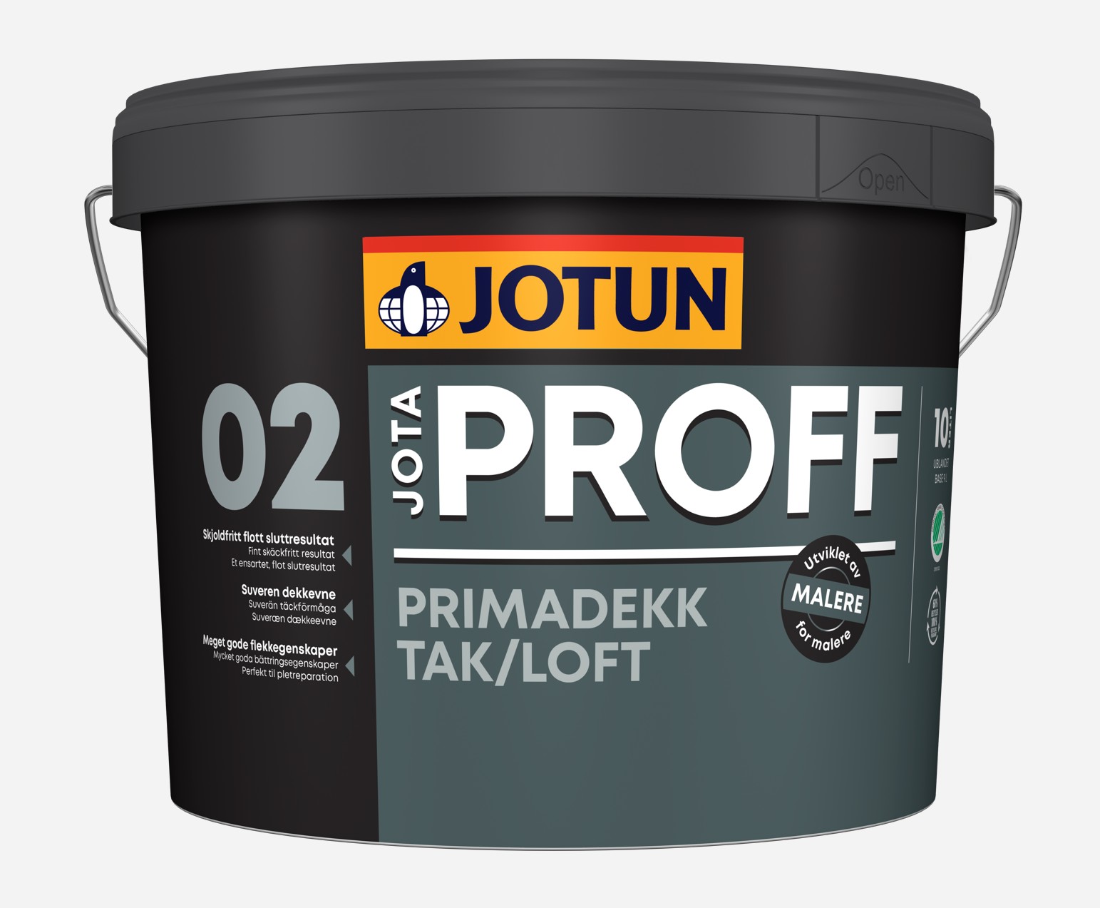 Jotun Jotaproff Primadekk 9 ltr hvítt