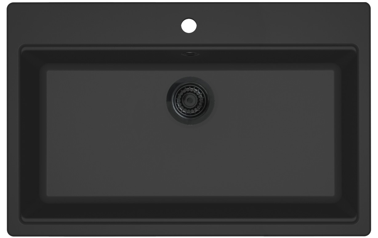 Vaskur eldhús Florence 72 Nero Black - R40355