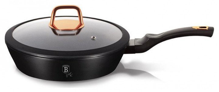 Steikningarpanna með loki 24 cm Black Rose