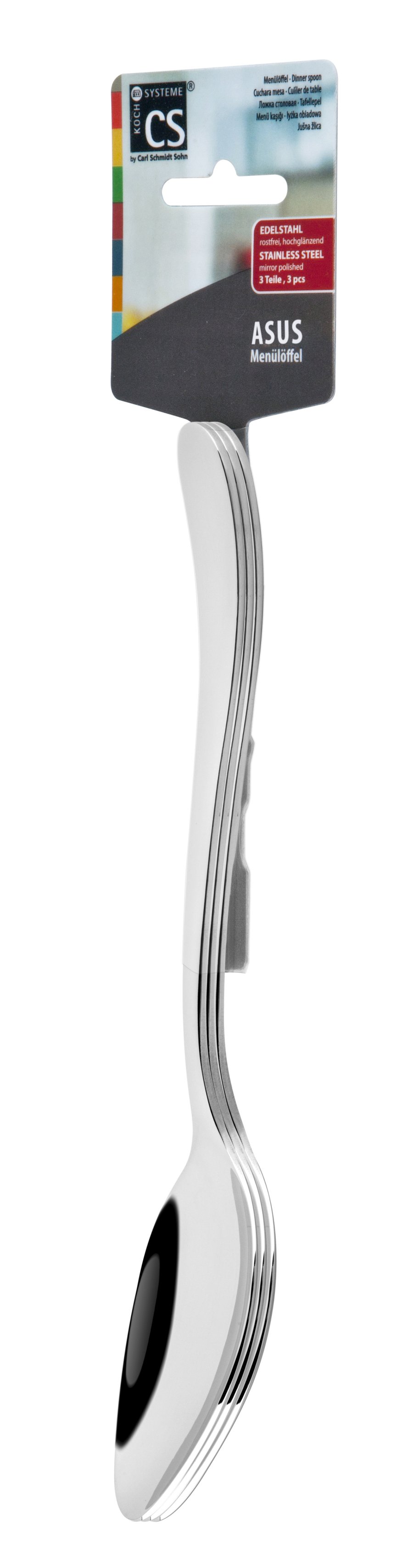 SKEIÐAR 3STK ASUS 18710 STÁL 19CM