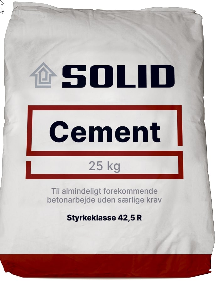 Sement SOLID 25.kg (42 pokar á bretti)
