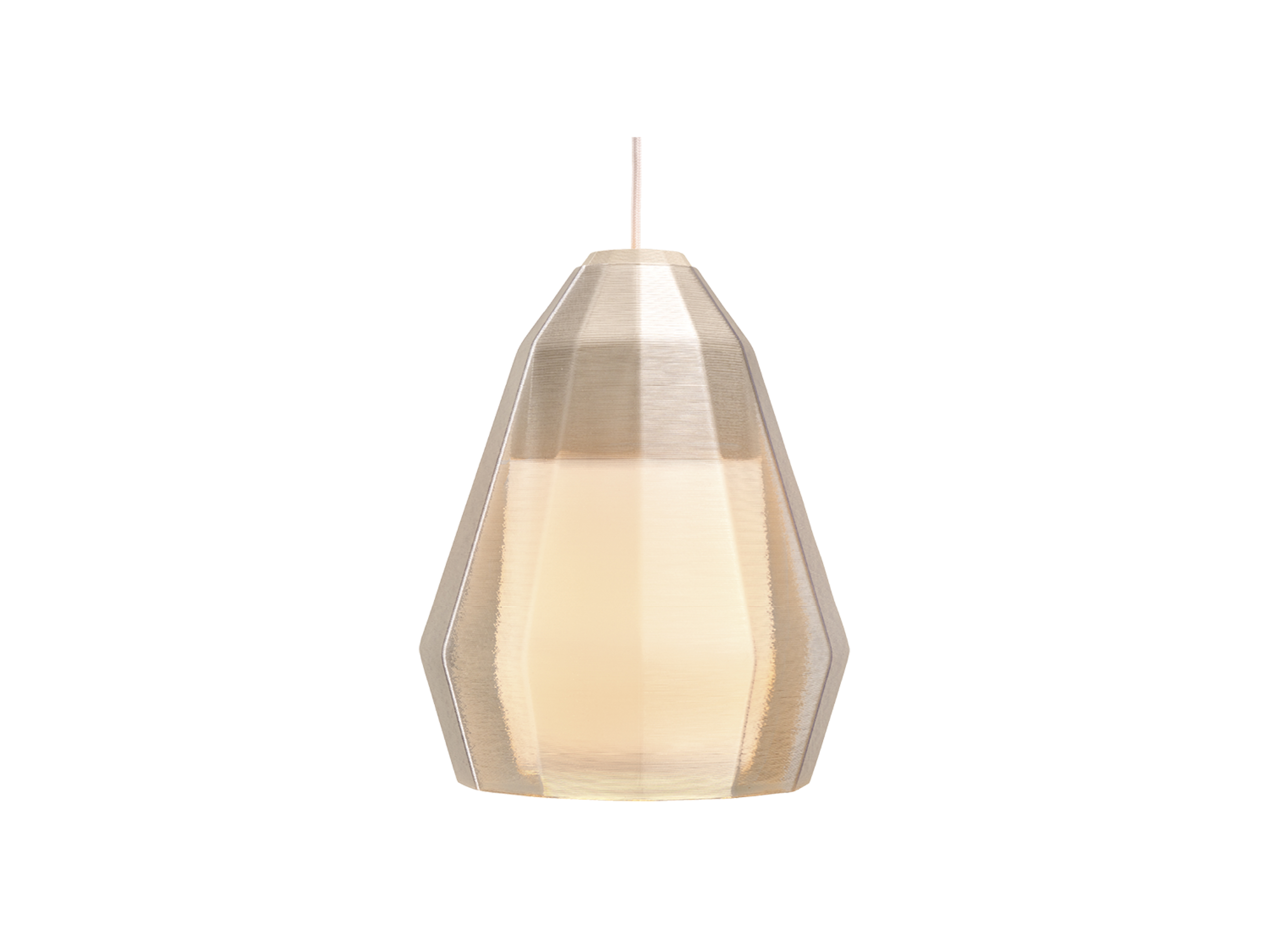 Gemna hangandi glær cappuchino M E27