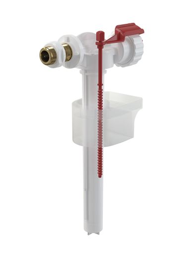 Inntaksventill frá hlið í flest WC