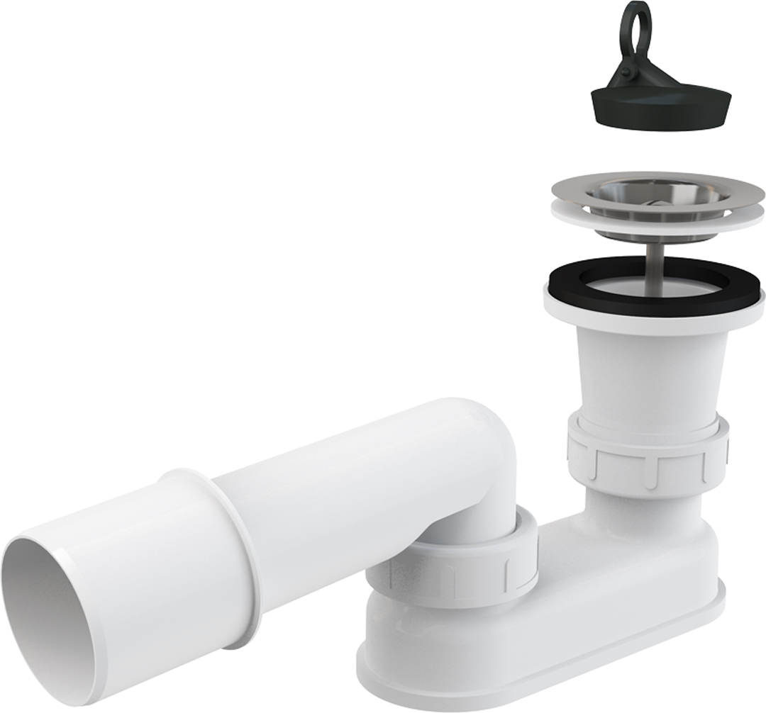 BOTNVENTILL Í STURTU M VATNSLÁS OG RÖRI