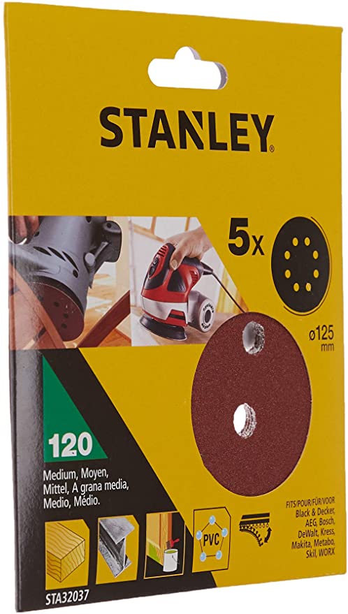 SANDPAPPÍR K120 125MM (GÖT)