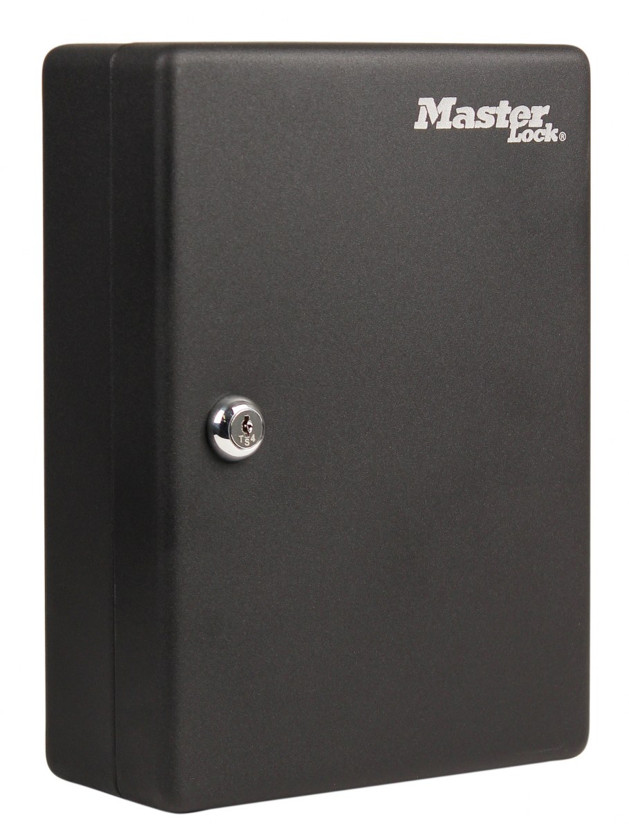 Lyklabox svart F/25 stk lykla 25X18,8X8,5 cm