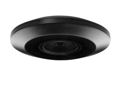 HREYFISKYNJARI SVARTUR Á LOFT 360° 2000W RADÍUS 3M IP20