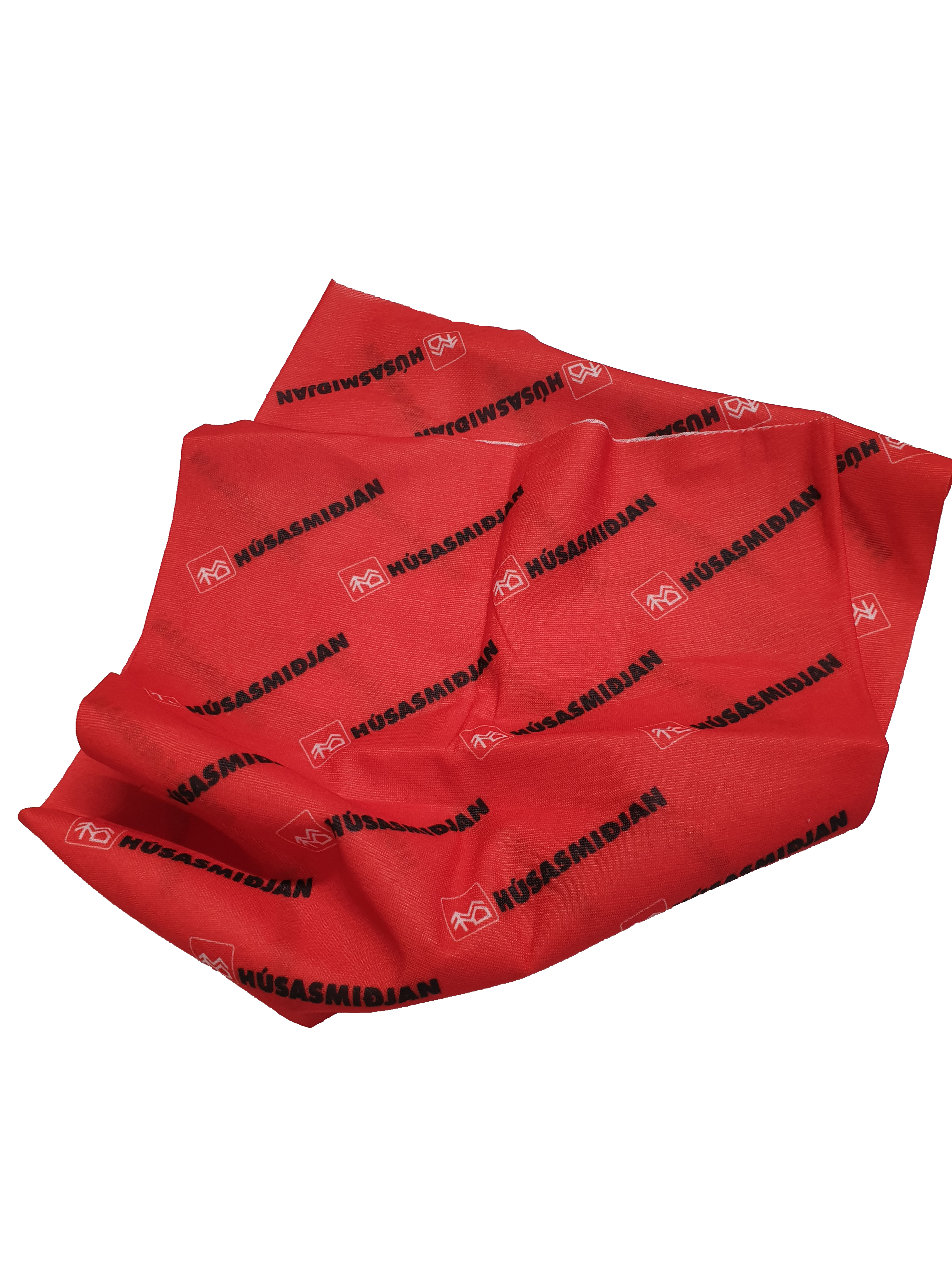 HÖFUÐKLÚTUR HÚSASMIÐJU RAUTT