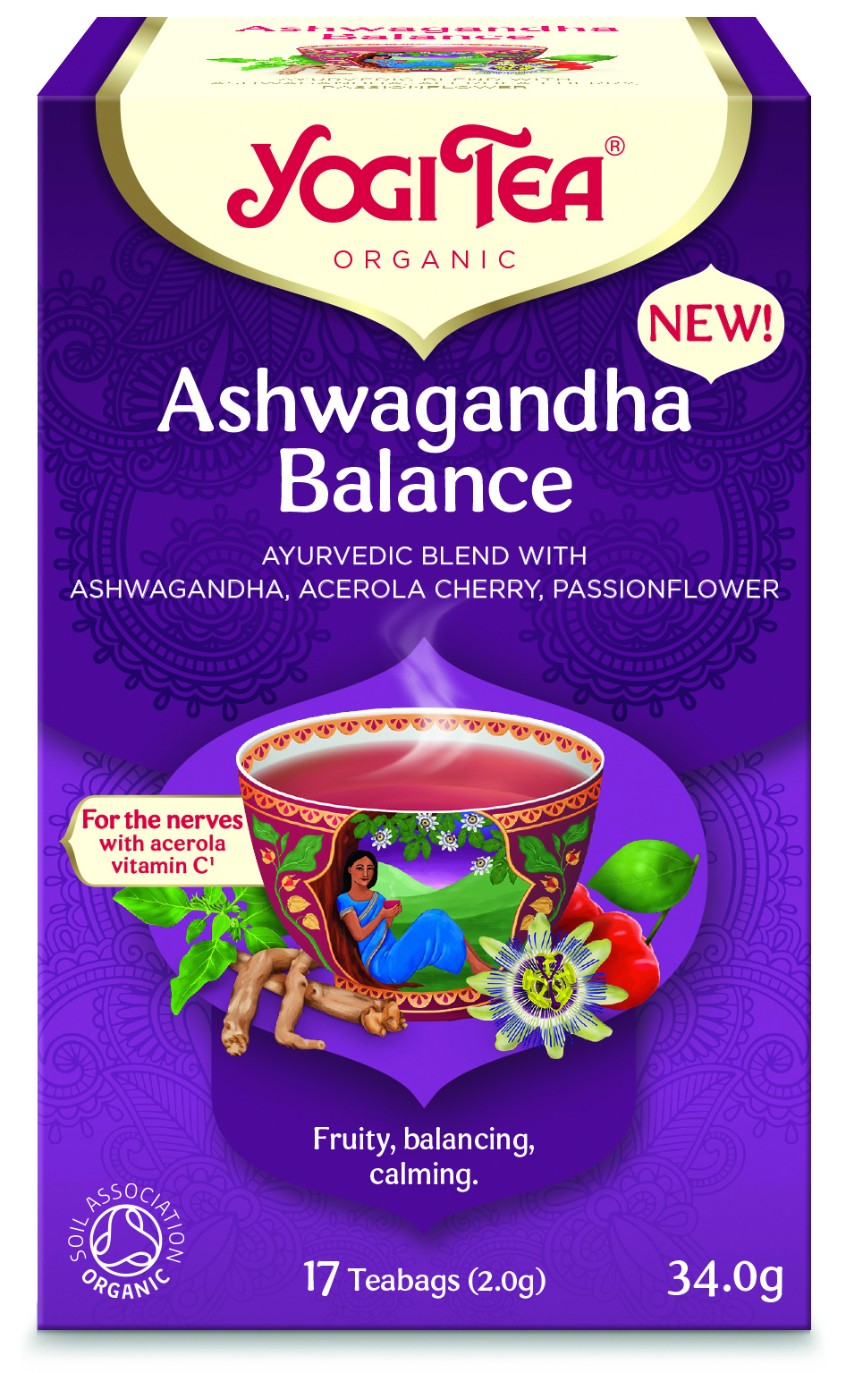 Yogi Te 'Ashwagandha Balance' 34g